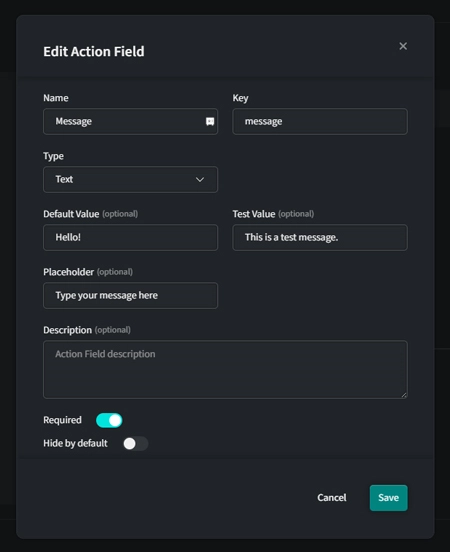 Add Input Field